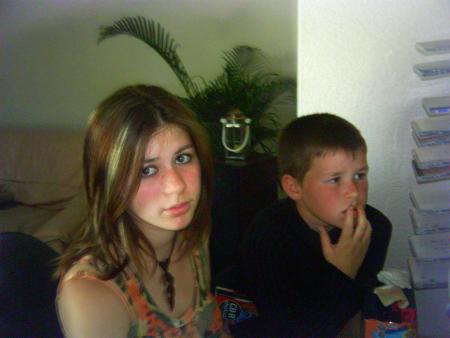 Lili et son ptit frere !